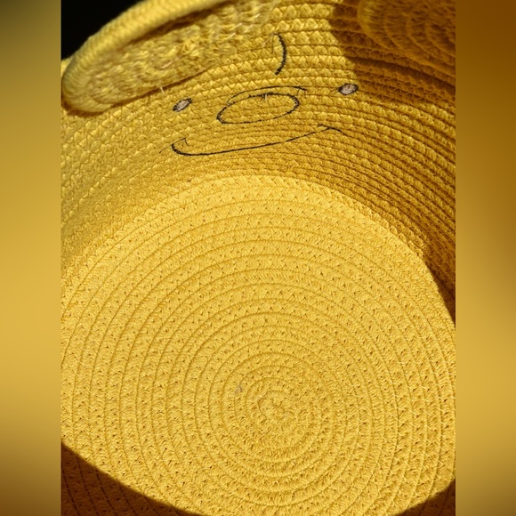 Disney Winnie the Pooh Yellow Storage Basket - Picture 4 of 5